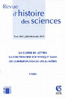 Research paper thumbnail of La guerre en lettres: La controverse scientifique dans les correspondances des Lumières