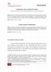 Research paper thumbnail of Id on Line Multidisciplinary and Psycology Journal Considerações sobre o Instituto do Lawfare Lawfare Institute Considerations