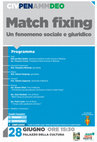 Research paper thumbnail of Match fixing. Un fenomeno sociale e giuridico