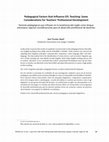 Research paper thumbnail of Pedagogical Factors that Influence EFL Teaching: Some Considerations for Teachers' Professional Development