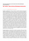 Research paper thumbnail of Nel «merito». Note critiche sulla ideologia meritocratica (http://www.paradoxaforum.com).pdf