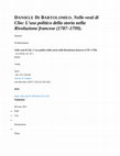 Research paper thumbnail of Jeremy Popkin reviews D. Di Bartolomeo, Nelle vesti di Clio. L'uso politico della storia nella Rivoluzione francese (1787-1799), Viella, Roma 2014, in American Historical Review, 122/3 (june 2017), pp. 931-2.