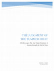 Research paper thumbnail of The Judgment of the Summer Fruit