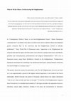 Research paper thumbnail of What of All the Others: On Recovering the Enlightenment