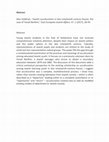 Research paper thumbnail of Jewish Acculturation in Late Nineteenth-Century Russia: the Case of Yonah Berkhin, East European Jewish Affairs 47, 1, 2017, pp. 28-44 (abstract & link)