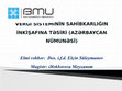 Research paper thumbnail of VERGİ SİSTEMİNİN SAHİBKARLIĞIN İNKİŞAFINA TƏSİRİ (AZƏRBAYCAN NÜMUNƏSİ)