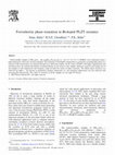 Research paper thumbnail of Ferroelectric phase transition in Bi-doped PLZT ceramics