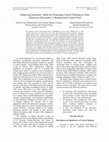 Research paper thumbnail of Enhancing Educators’ Skills for Promoting Critical Thinking in Their Classroom Discourses: A Randomized Control Trial