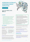 Research paper thumbnail of Addressing Australia's Worsening Energy Deprivation