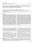 Research paper thumbnail of Anticonvulsant and behavioral effects of neuroactive steroids alone and in conjunction with diazepam