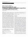 Research paper thumbnail of Behavioral characterization of Co 134444 (3alpha-hydroxy-21-(1'-imidazolyl)-3beta-methoxymethyl-5alpha- pregnan-20-one), a novel sedative-hypnotic neuroactive steroid