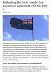 Research paper thumbnail of Rethinking the Cook Islands' free association agreement with NZ: Part 2