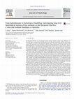 Research paper thumbnail of From hydrodynamic to hydrological modelling: Investigating long-term hydrological regimes of key wetlands in the Macquarie Marshes, a semi-arid lowland floodplain in Australia