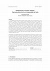 Research paper thumbnail of Antologizzare il proprio passato. Macrostrutture liriche e temporalità del lutto, "Enthymema" 17 (2017), pp. 79-91