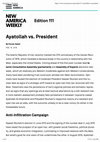 Research paper thumbnail of Ayatollah v. President: The Clash of Visions Over Iran's Opening to the West