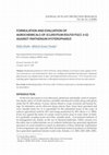 Research paper thumbnail of Formulation and Evaluation of Agrochemicals of Sclerotium Rolfsii FGCC # 02 Against Parthenium Hysteropharus