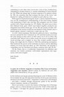 Research paper thumbnail of Review of Michel Corbin, SJ, La grâce de la liberté: Augustin et Anselme, for Reviews in Religion and Theology 21.3 (2014): 330-3