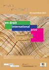 Research paper thumbnail of Journée d'actualité en Droit international privé