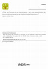 Research paper thumbnail of "L'État, les Français et les toxicomanies : vers une requalification du discours gouvernemental en matière de santé publique ?", Quaderni, n°40, 1999, p. 23-30.