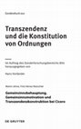 Research paper thumbnail of M. Jehne / F.-H. Mutschler, Gemeinsinnsbehauptung, Gemeinsinnsmotivation und Transzendenzkonstruktion bei Cicero, 2013