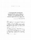 Research paper thumbnail of El desaparecido monumento sepulcral de los santos Adrián y Natalia y la reorganización del relicario legionense en el siglo XIII, Revista Liño (Emerging Sources Citation Index, ESCI)