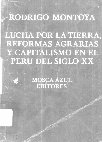 Research paper thumbnail of MONTOYA Rodrigo Lucha por la tierra reformas agrarias y el capitalismo en el peru en el siglo xx