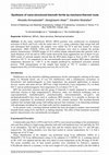 Research paper thumbnail of Synthesis of nanostructured bismuth ferrite by mechano thermal route