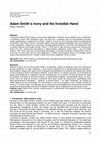 Research paper thumbnail of Adam Smith's irony and the Invisible Hand