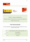 Research paper thumbnail of The Trafilm Guide: how the Trafilm database works and how to enter more metadata into the system, with basic trafilm concepts