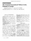 Research paper thumbnail of The Advanced Computational Methods Center, University of Georgia