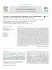 Research paper thumbnail of The impact of the socioeconomic environment on the implementation of control measures against an invasive forest pathogen