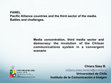 Research paper thumbnail of Media concentration, third media sector and democracy: the involution of the Chilean communications system in a convergent scenario. Part of the Panel: Pacific Alliance countries and the third sector of the media. Battles and challenges. Political Economy Section in IAMCR 2017 (Cartagena, Colombia)