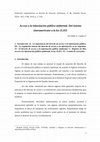 Research paper thumbnail of Acceso a la informacion publica en materia ambiental. Del sistema interamericano a la ley 25.831