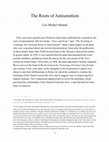 Research paper thumbnail of The Roots of Antisemitism