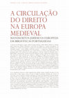 Research paper thumbnail of M.A. Bilotta, "Folha de sala", exposition "La circulation du Droit dans l’Europe médiévale: les mss juridiques européens conservés dans les Bibliothèques Portugaises" (Lisboa, 26 février - 31 mai 2016)