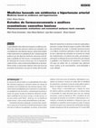 Research paper thumbnail of Estudos de farmacoeconomia e análises econômicas: conceitos básicos