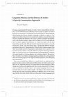 Research paper thumbnail of Linguistic History and the History of Arabic: A Speech Communities Approach