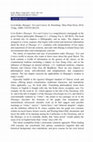 Research paper thumbnail of Review of L. Kohn _Zhuangzi: Text and Context_ 2014