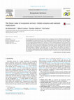 Research paper thumbnail of The future value of ecosystem services: Global scenarios and national implications