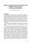 Research paper thumbnail of Raising-og Small Clause-konstruktioner med italiensk sembrare/parere: polyfoni og evidentialitet