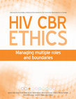 Research paper thumbnail of HIV CBR Ethics Brief #3: Managing Multiple Roles and Boundaries.