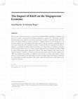 Research paper thumbnail of The Impact of R&D on the Singaporean Economy