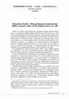 Research paper thumbnail of Recenzja: S. Drabik, Elita polityczna krakowskiej PZPR w latach 1956–1975, Kraków 2013,  ,,Komunizm: system- ludzie- dokumentacja”, 2013 nr 2, s. 349- 352