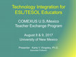 Research paper thumbnail of Technology Integration for ESL/TESOL Educators PDF document