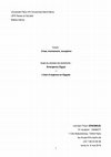 Research paper thumbnail of Emergency Egypt – L'état d'urgence en Egypte