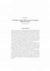 Research paper thumbnail of Un’analisi ecologica della presenza immigrata nell’Italia minore