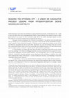 Research paper thumbnail of BUILDING THE OTTOMAN CITY – A LINEAR OR CUMULATIVE PROCESS? LESSONS FROM FIFTEENTH‐CENTURY SKOPJE