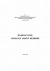 Research paper thumbnail of Osmanli Arsivi Rehberi, Yusuf SARINAY