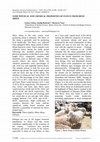 Research paper thumbnail of SOME PHYSICAL AND CHEMICAL PROPERTIES OF FLEECE FROM MENZ SHEEP