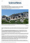 Research paper thumbnail of Sound-reflecting shelters inspired ancient rock artists, Review in Science News (26-06-2017).pdf